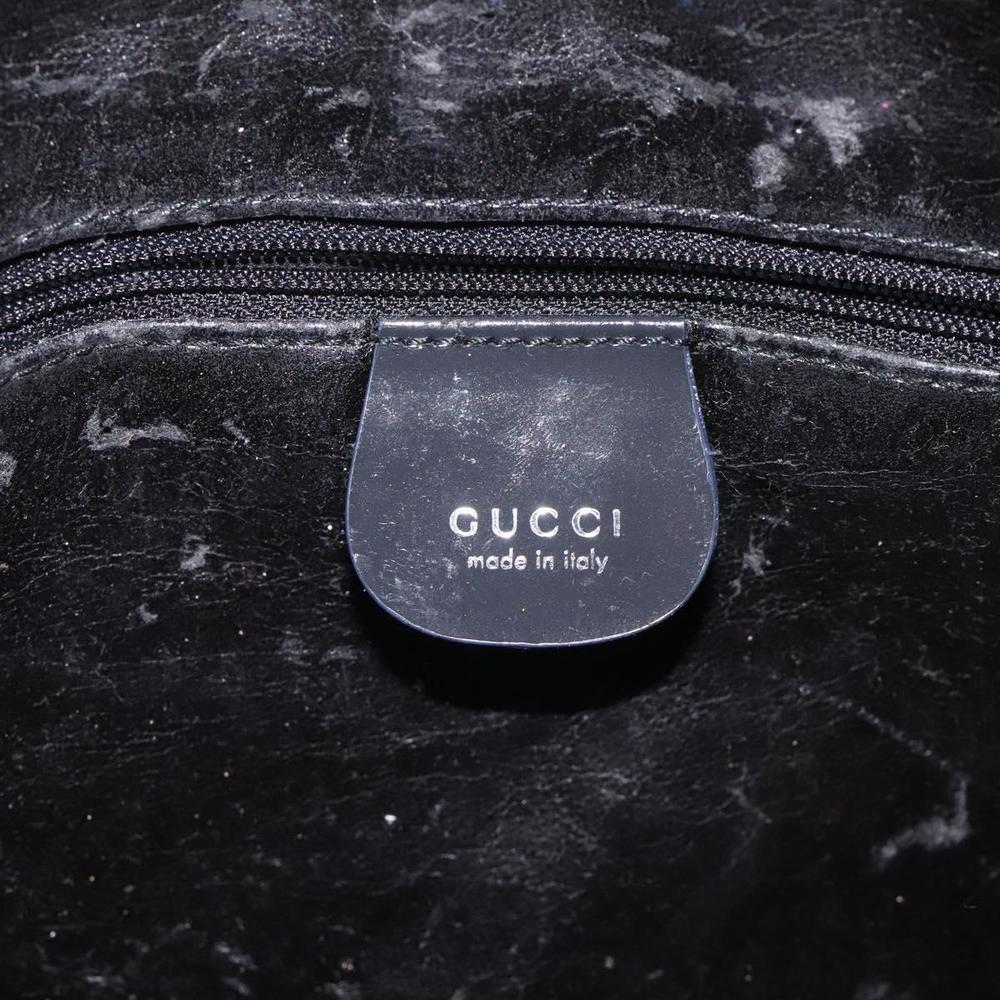 GUCCI Shoulder Bag Patent leather Gray 001 1364 1703 Auth fm4400 - Picture 15 of 16